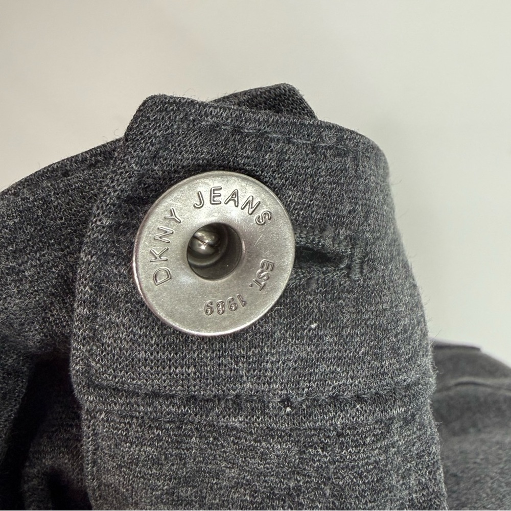 DKNY Charcoal Grey Slim Fit Legging Pants size 4 - Picture 8 of 15